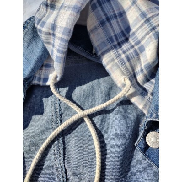 Wall Flower Women's Blue Denim Small Dreamer Fit Jacket Size Small - Picture 8 of 9